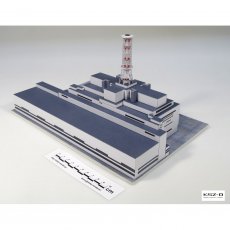 Elektrownia Jądrowa w Czarnobylu - Sklej Model 26