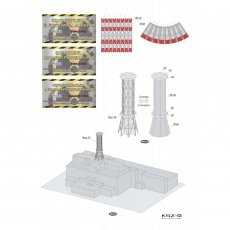 Elektrownia Jądrowa w Czarnobylu - Sklej Model 26