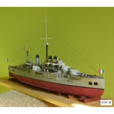 COURBET pancernik francuski - Modelik 29/07