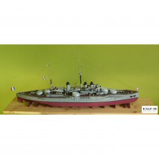 COURBET pancernik francuski - Modelik 29/07