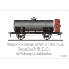 Wagon-cysterna KPEV BEUCHELT - Modelik 26/10