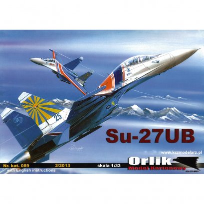 Su-27 UB - samolot szkolno-bojowy - Orlik 089