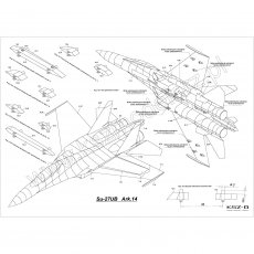 Su-27 UB - samolot szkolno-bojowy - Orlik 089