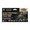 Vallejo 70188 German Fallschirmjäger Mediterranean Theater WWII - Zestaw 8 farb Model Color