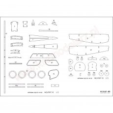 Nieuport 16c.1 - szkielet,...