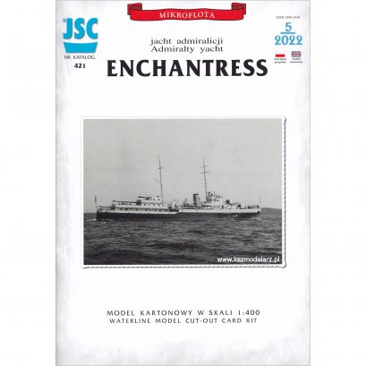 Jacht admiralicji brytyjskiej ENCHANTRESS - JSC 421
