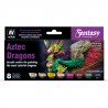 Vallejo 72306 - Aztec Dragons - Zestaw 8 farb Game Color