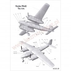 Samolot myśliwski Focke-Wulf Ta-154  - Modelik 14/03