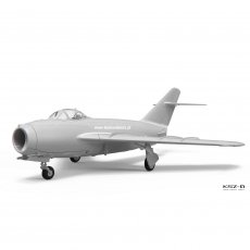 Samolot myśliwski Mig-17F Fresco (Shenyang J-5) - Airfix A03091