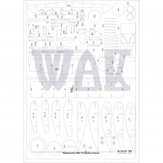 Szkielet, detale do samolotu Lublin R-XX - WAK 1/11