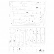 Szkielet, detale do samolotu Lublin R-XX - WAK 1/11