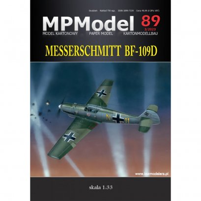 Messerschmitt Bf-109 D - MPModel 89
