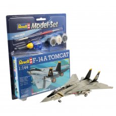 Zestaw samolot F-14A Tomcat + farby + klej - REVELL 64021
