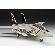Zestaw samolot F-14A Tomcat + farby + klej - REVELL 64021