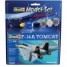 Zestaw samolot F-14A Tomcat + farby + klej - REVELL 64021