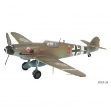 Zestaw samolot BF 109 G-10 + farby + klej - REVELL 64160