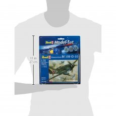 Zestaw samolot BF 109 G-10 + farby + klej - REVELL 64160