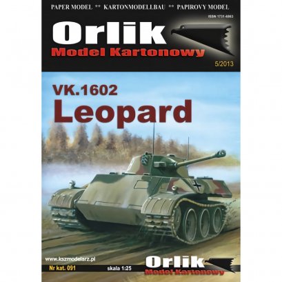 Czołg rozpoznawczy VK.1602 Leopard - Orlik 091