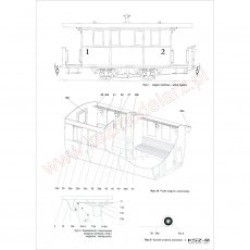 Kolejka Wilanowska (parowóz + 4 wagony) - Modelik 16/03
