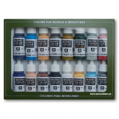 Zestaw 16 farb Model Color - American Civil War - Vallejo 70111