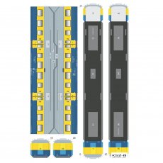 EN-57-038 Koleje Mazowieckie - Sklej Model 30