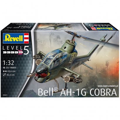 Śmigłowiec szturmowy AH-1G Cobra - REVELL 03821