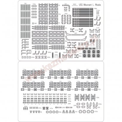 USS Mannert L. Abele - detale - Answer 1/18