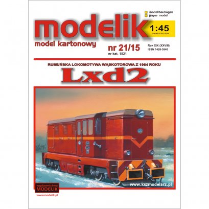 LXD2 lokomotywa spalinowa- Modelik 21/15