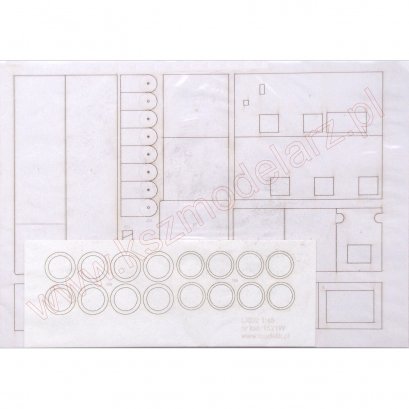 Szkielet, koła, detale do lokomotywy LXD2 - Modelik 21/15