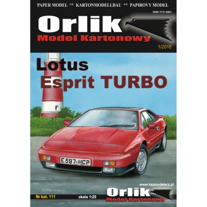 Samochód sportowy Lotus Esprit TURBO - Orlik 111