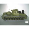 Rosyjski czołg ciężki T-100 - Modelik 1/04