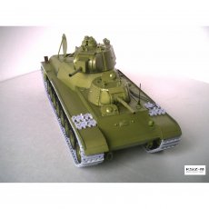 Rosyjski czołg ciężki T-100 - Modelik 1/04