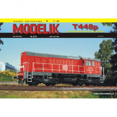 T448p - lokomotywa spalinowa - Modelik 2/15