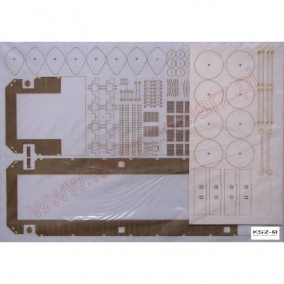 Lokomotywa T448p - szkielet, detale - Modelik 2/15