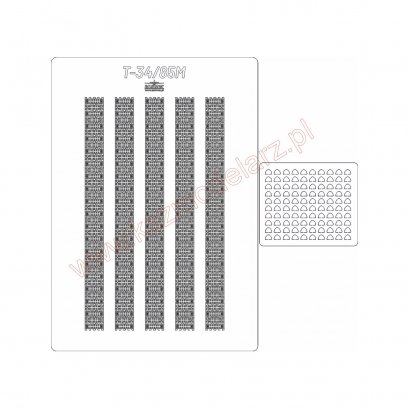 T-34/85M - gąsienice - Angraf 245