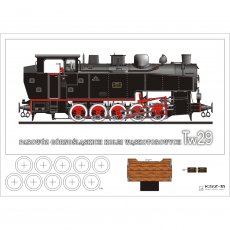 Tw29 - polski parowóz parowóz - Modelik 8/11