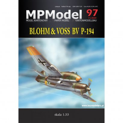 Samolot Blohm&Voss BV P-194 - MPModel 97