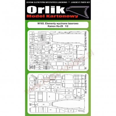 Szkielet, detale do Kamow Ka-29 - Orlik 165