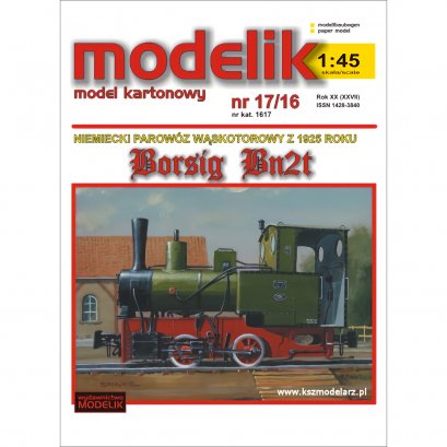 BORSIG Bn2t - parowóz niemiecki - Modelik 17/16