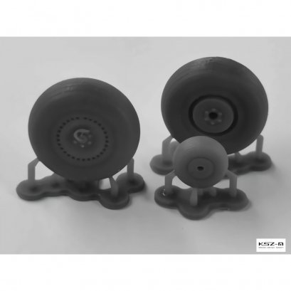 Jak-9W - koła - MPModel 83