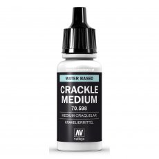 Vallejo 70598 - Crackle Medium (efekt starej, wyblakłej farby) - 17 ml