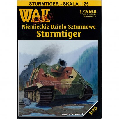 Sturmtiger - działo szturmowe - WAK 1/2008
