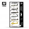 Vallejo 71145 RAF colors Bomber & Training Air Command 1939-1945 - Zestaw 8 farb Model Air