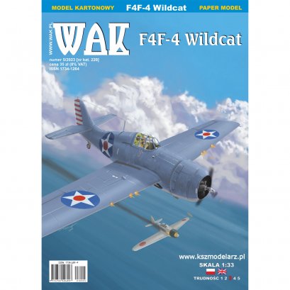 F4F-4 Wildcat - samolot myśliwski  - WAK 5/2023