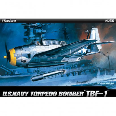 TBF-1 Avenger - samolot torpedowo-bombowy - Academy 12452