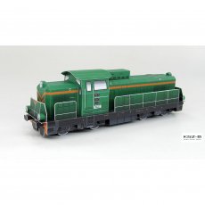 Pociąg SM-42 "BOHUN" Wagony piętrowe - Sklej Model 33