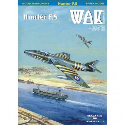 WAK 7-8/16 Samolot Hunter F.5