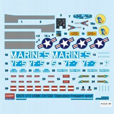 USMC CH-53D Operation Frequent Wind - Academy 12575