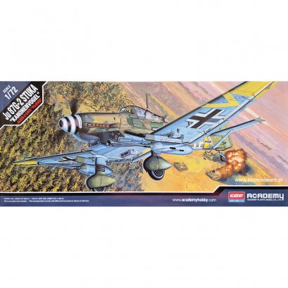 Samolot bombowy JU-87G-2 Stuka - Academy 12404