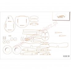 Westland Lysander Mk.IIIA - szkielet wycinany laserowo - Orlik 096